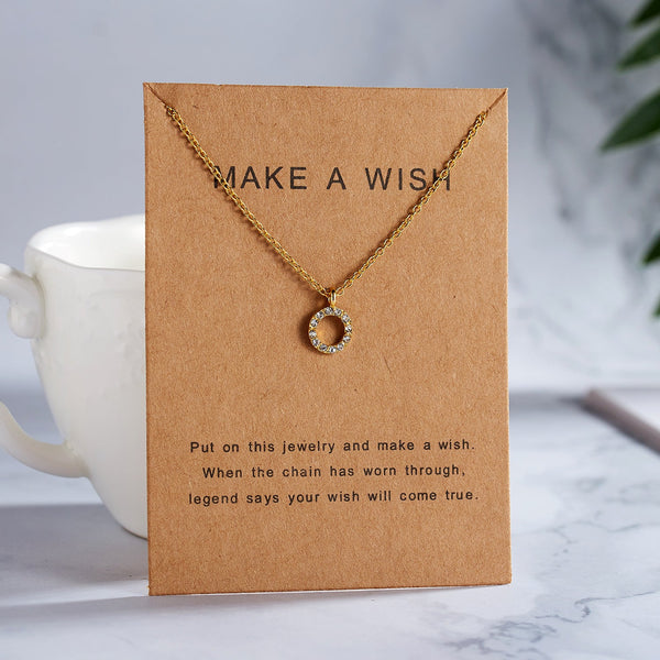 Veile Studios Paper Card Inlaid Diamond Hollow Circular Pendant With Collarbone Chain Necklace Necklaces & Pendants