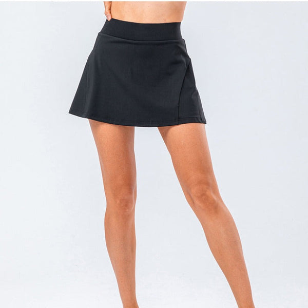 Activewear Tennis Skirt With Zipped Pocket Women Pleated Sports Skirt. Skirts