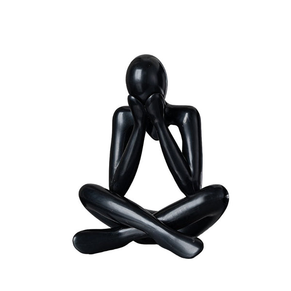 Niche Abstract Character Thinker Plastic Craftwork Ornament Sculptures Figurines Sculptures & Figurines