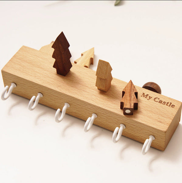 My Castle Wall Rack Key Hooks Decor Hooks & Hangers