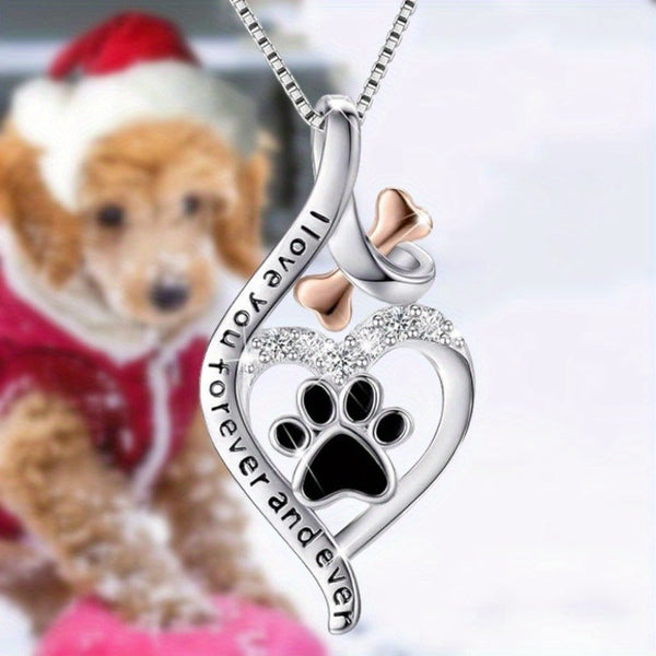 Alloy Advent Calendar With Geometric Dog Paw Pendant And Animal Footprint Design Seasonal Decorations