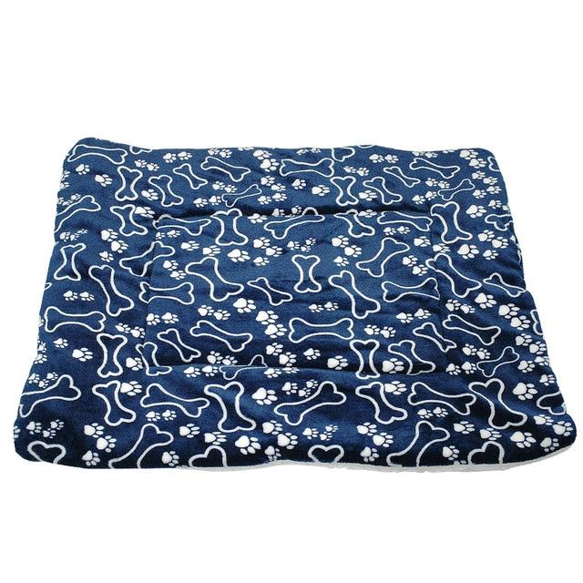 Soft Warm Dog Bed Pet Cushion Fleece Mat