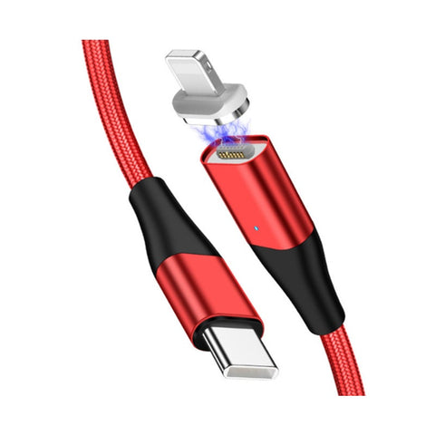 1M Type C To Lighting Pd Magnetic Fast Charging Cable 18W Power Data Suitable For Apple 12 Series