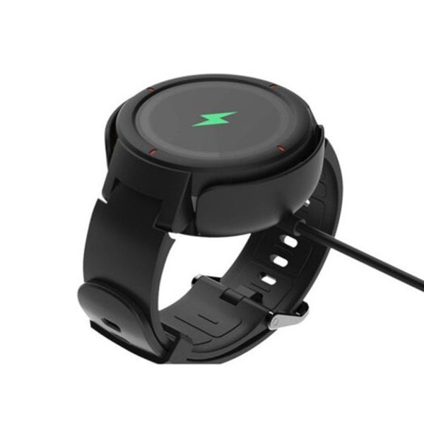 1M Usb Charging Cable Dock Station For Amazfit Verge Smartwatch Black Chargers & Docking Stations