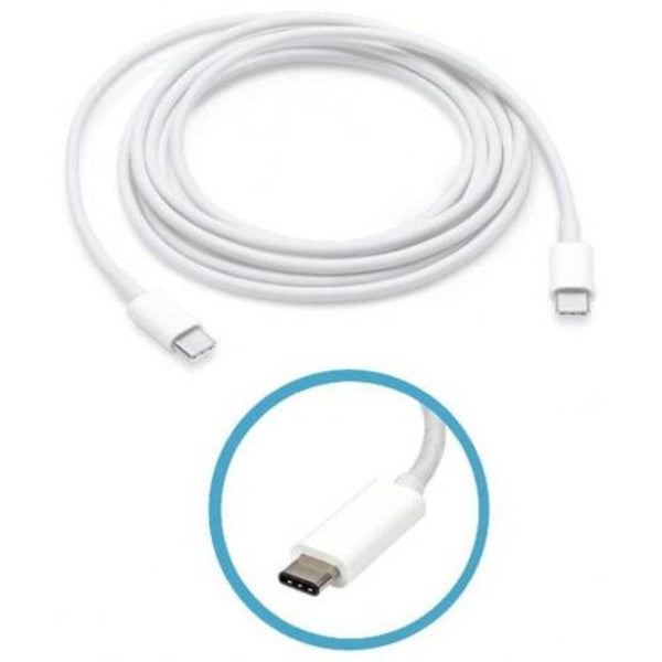 1M Usb Type C To 3.1 Charging Cable Male Sync For Macbook White Cables & Adapters