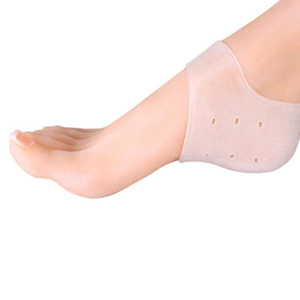 Personal Care Cracked Heels Relief Protective Silicone Gel Sleeves For Pain Or Plantar Fasciitis Bruised Foot Softens Sore Dry Relieves Of Feet Foot C