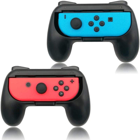Game Controllers Joy Grips Are Suitable For Nintendo Switches High Quality Wear Resistant Handles Black