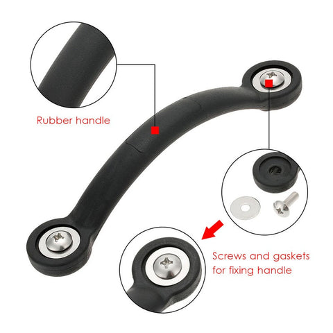 19Cm Kayak Canoe Marine Boat Rubber Side Mount Carry Handle With Screws Gaskets Other Water Sports Equipment