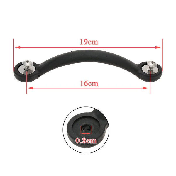 19Cm Kayak Canoe Marine Boat Rubber Side Mount Carry Handle With Screws Gaskets Other Water Sports Equipment