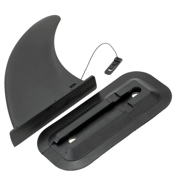 Black Large Size Kayak Skeg Tracking Fin Integral For Canoe Boat Other Water Sports Equipment