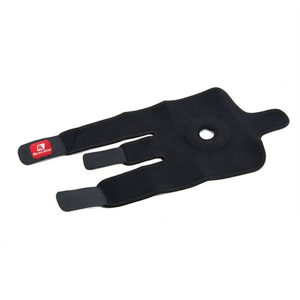 Elastic Knee Support Brace Kneepad Pads For Basketball Black Support & Protective Gear