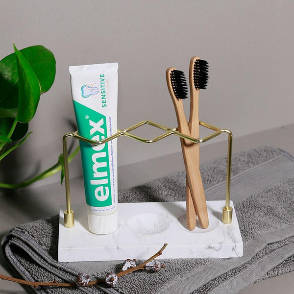 Golden Storage Rack Makeup Bathroom Organiser Makeup Bags & Cases