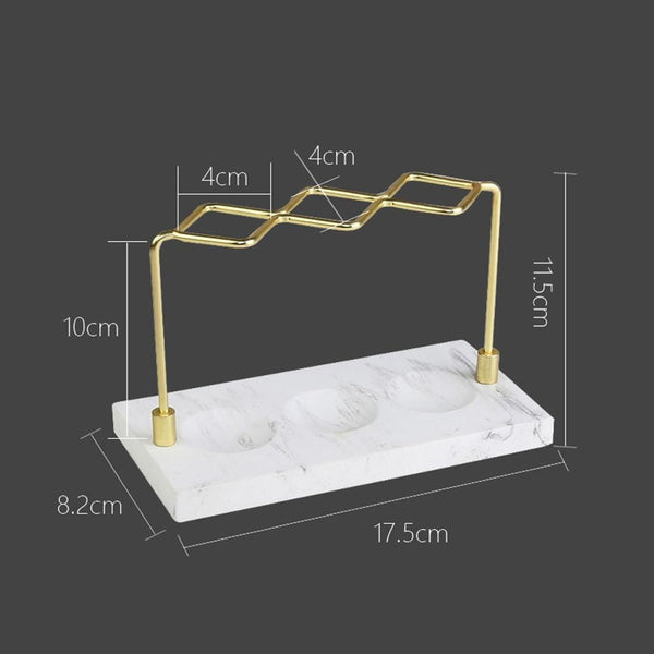 Golden Storage Rack Makeup Bathroom Organiser Makeup Bags & Cases