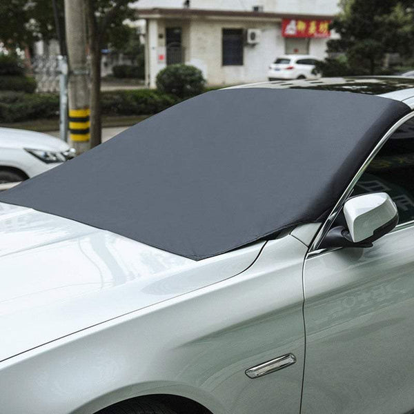 Car Sun Shades 2Pcs Magnetic Windscreen Sunshade Covers Windshield Frost Ice Snow Protector Exterior Sun Visors