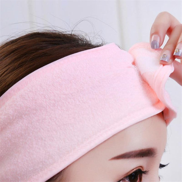 Terry Cloth Towel Headband For Women Hair Accessories