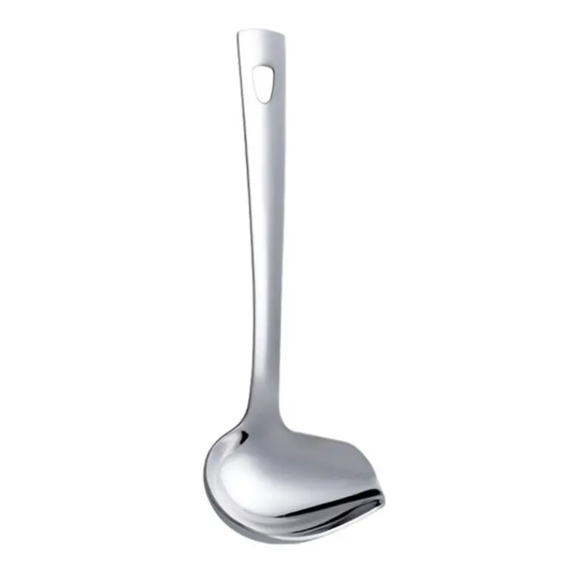 1Pc Sauce Drizzle Scoop With Spout Stainless Steel Soup Ladle Kit Dinnerware Serving Oil Spoon Kitchen Utensils Ladles