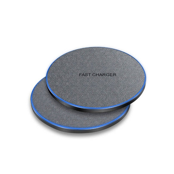 30W Fast Wireless Charging Fabric Disc Charger For Apple Iphone 12 Chargers & Cradles