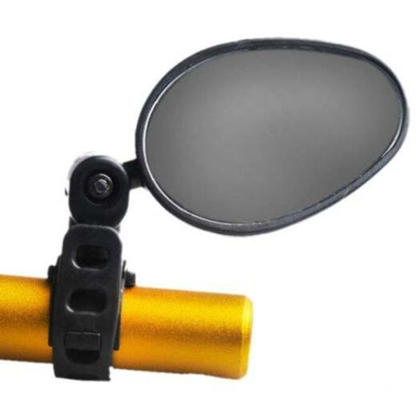 Handlebar Wide-Angle Concave Rearview Mirror Bicycle Safety Riding Accessories