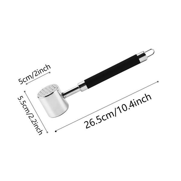 Double Sided Stainless Steel Knocking Meat Hammer Pork Chops Steak Tender Muscle Beat Kitchen Tools Meat Tenderizers
