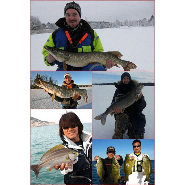 Fishing Lures Tackle Hook Dick Spinner Spoon Pike Vib Wobble Baits & Lures