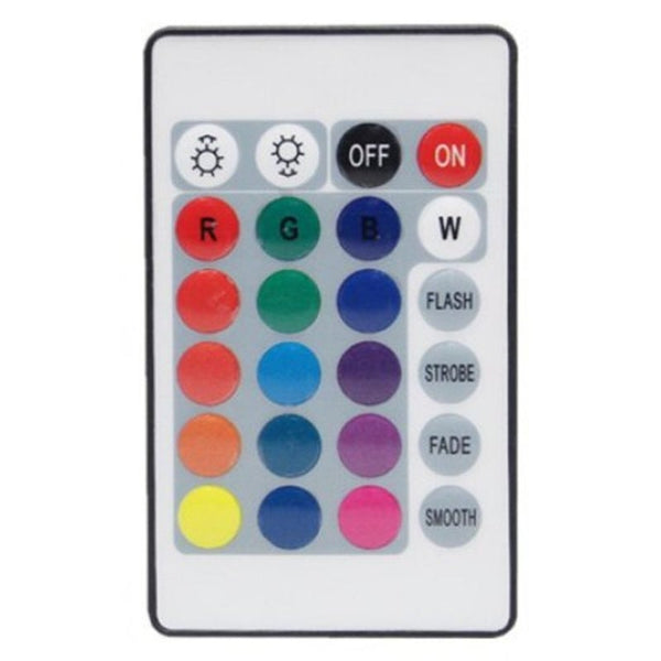 Dc 5V Mini Ir 24 Key Rgb Remote Controller For Led Light Strip Usb Black Lighting Accessories