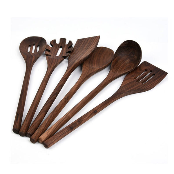 Home Wood Spatula Spoon Shovel Cooking Utensils