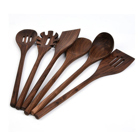 Home Wood Spatula Spoon Shovel Cooking Utensils