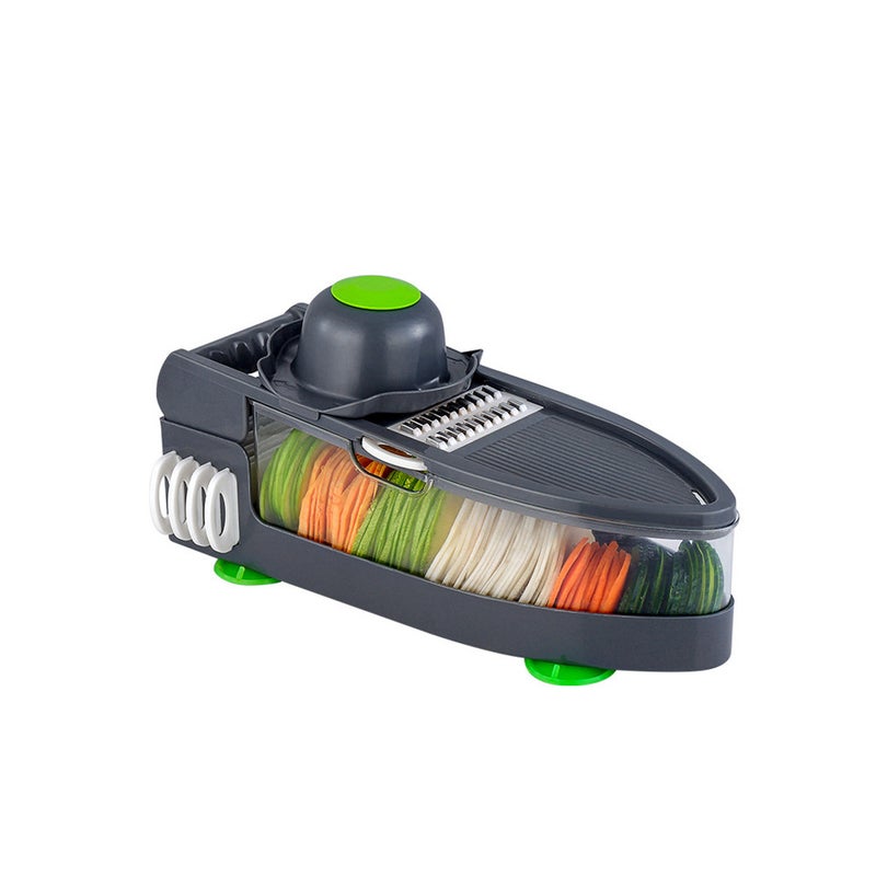 Multifunctional Vegetable Cutter Mandoline Slicer Potato Peeler Carrot Cheese Grater Kitchen Accessories Black Peelers & Slicers