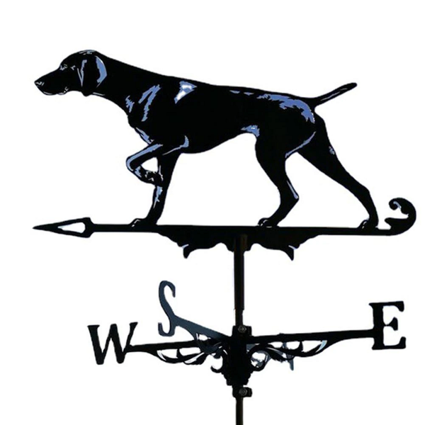 Metal Stake Easy Installation Practical Animal Shape Wind Sign Weathervane Weather Vanes