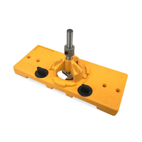 1 Set Woodworking 35Mm Cup Style Hinge Jig Forstner Bit Drill Guide Kreg Door Hole Locator Other Woodworking Equipment