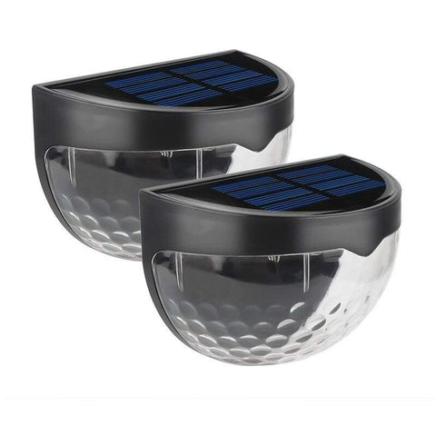 Outdoor Wall Lights 2 Solar Mounted Waterproof Decorative Wall & Ceiling Lights