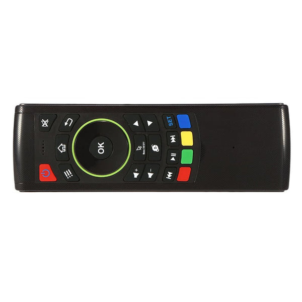 2.4G Air Mouse Wireless Keyboard Remote Control 6 Axis Sensor With Infrared Learning For Mini Pc Smart Tv Android Box Black Keyboards & Keypads