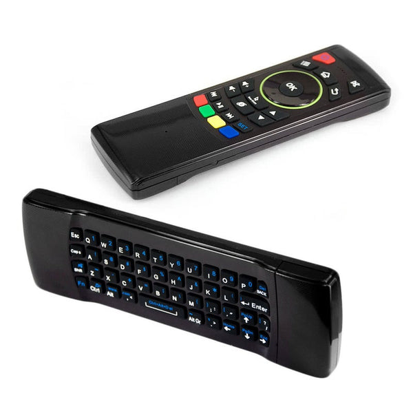 2.4G Air Mouse Wireless Keyboard Remote Control 6 Axis Sensor With Infrared Learning For Mini Pc Smart Tv Android Box Black Keyboards & Keypads