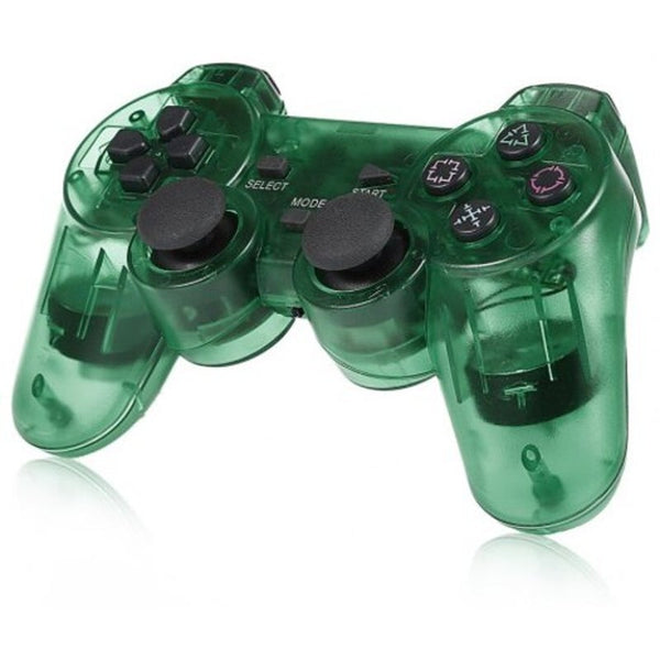 2.4G Wireless Game Controller For Sony Ps2 Green Controllers & Attachments