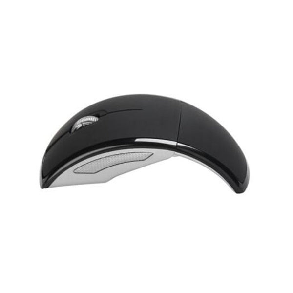 2.4G Wireless Mouse Portable Computer Optical Foldable Mini Black Mice Trackballs & Touchpads