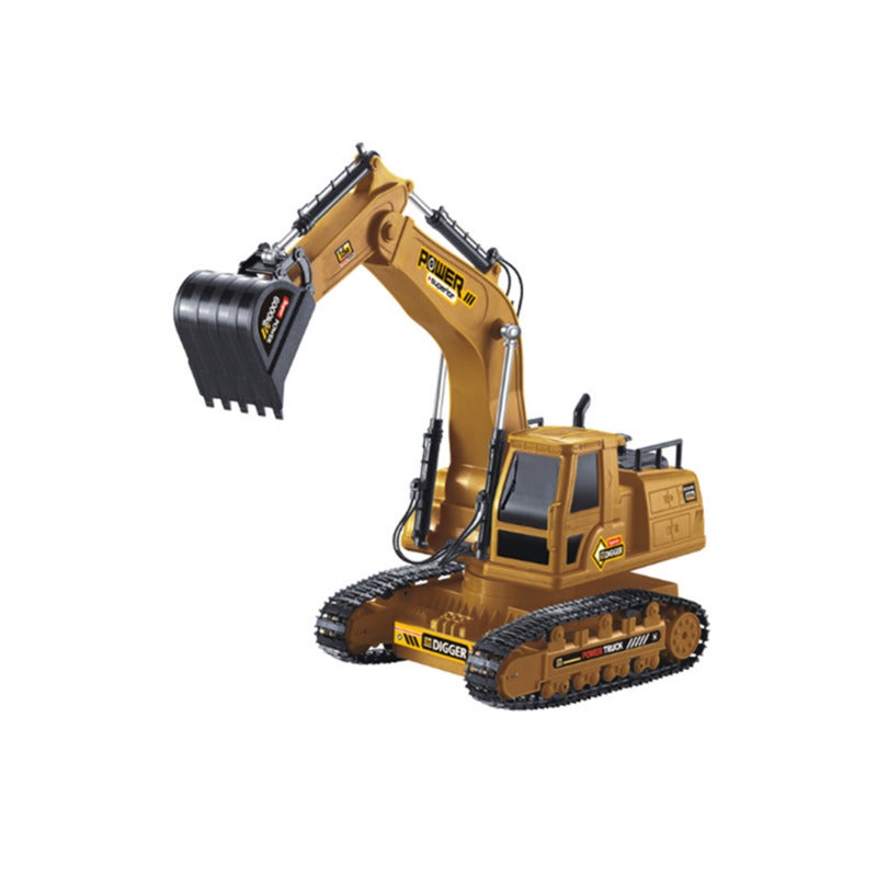 2.4G Wireless Remote Control Engineering Vehicle 10 Channel Excavator Simulation Bulldozer Model Toy Other Rc Model Vehicles & Kits