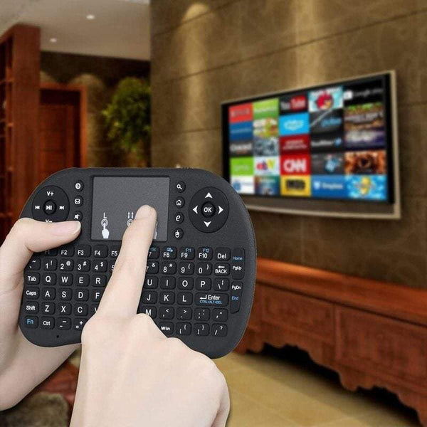 Tablet Keyboards 2.4Ghz Mini Wireless With Touchpad Rechargeable Handheld Remote Control For Laptop / Pc Tablets Windows Mac Tv Xbox Ps3 Keyboards & K