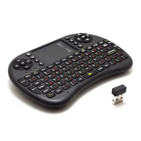 2.4Ghz Ukb 500 Rf Mini Wireless Keyboard Mouse Touchpad Combo Black Keyboards & Keypads