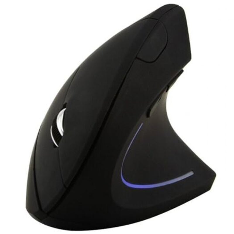 2.4Ghz Wireless Ergonomic Vertical Optical Mouse Mice Usb Black Mice Trackballs & Touchpads