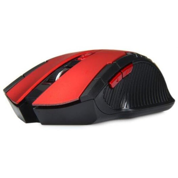 2.4Ghz Wireless Gaming Optical Mouse Red Mice Trackballs & Touchpads