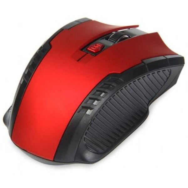 2.4Ghz Wireless Gaming Optical Mouse Red Mice Trackballs & Touchpads