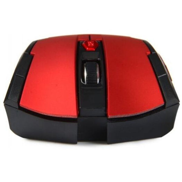 2.4Ghz Wireless Gaming Optical Mouse Red Mice Trackballs & Touchpads