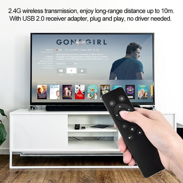 2.4Ghz Wireless Remote Control With Usb 2.0 Receiver Adapter For Smart Tv Android Box Google Htpc