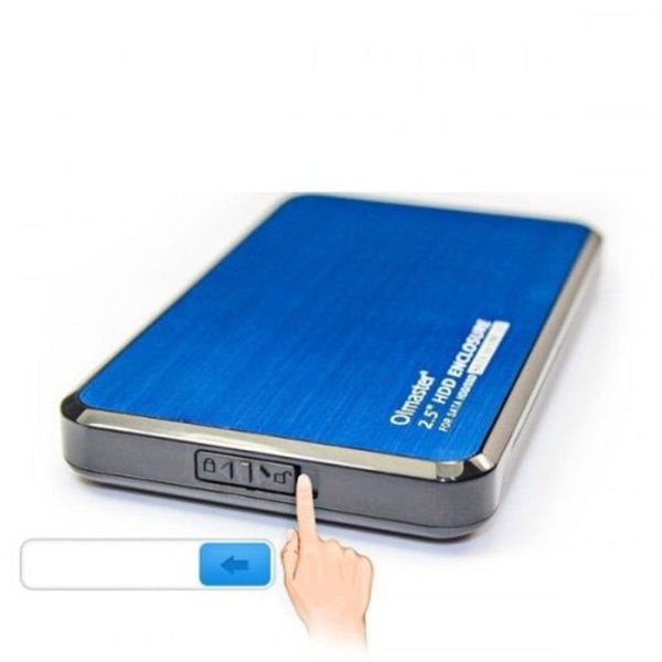 2.5 Inch Hard Drive Disk Hdd External Enclosure Case Sata To Usb 3.0 For / Ssd Blue Drive Enclosures & Docks