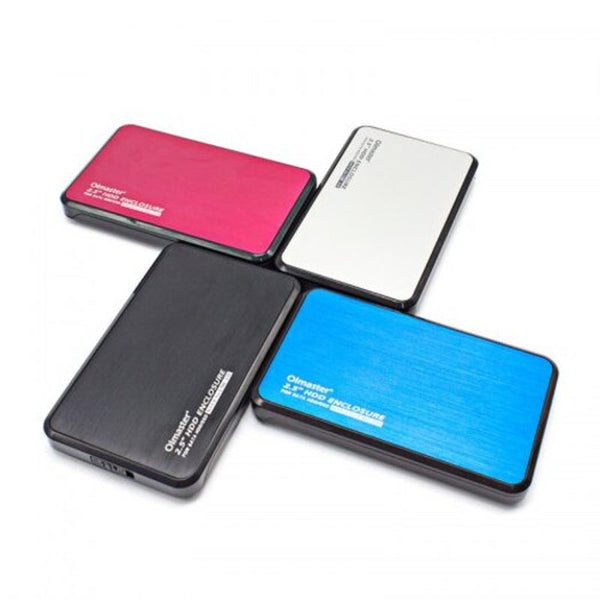 2.5 Inch Hard Drive Disk Hdd External Enclosure Case Sata To Usb 3.0 For / Ssd Blue
