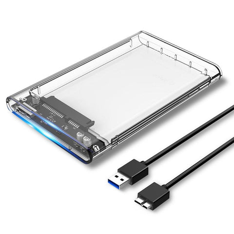 2.5 Inch Hdd Enclosure Sata 3.0 To Usb Gbps 6Tb Support Uasp External Type C 3.1 Ssd Hard Drive Case Drive Enclosures & Docks