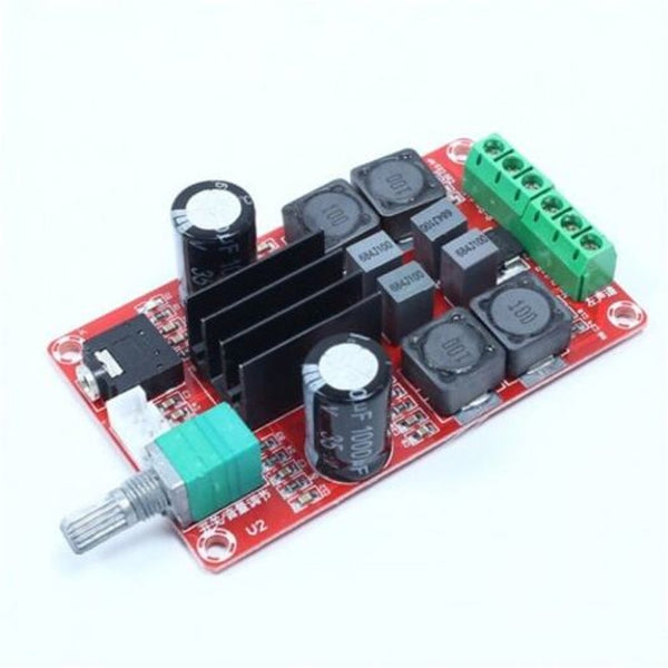 250W High End Digital Power Amplifier Board Dc24v Tpa3116d2 Dual Channel Stereo Red Amplifier Parts & Components