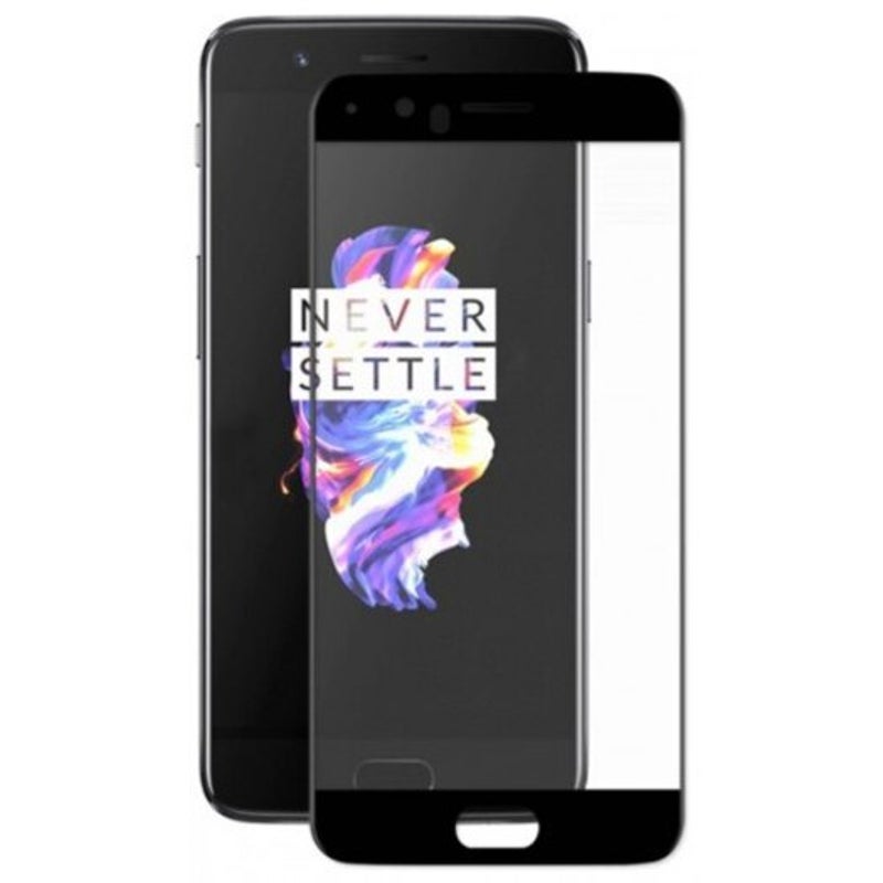 2.5D 9H Hardness Tempered Glass Full Cover Screen Film Protector For Oneplus Black Screen Protectors