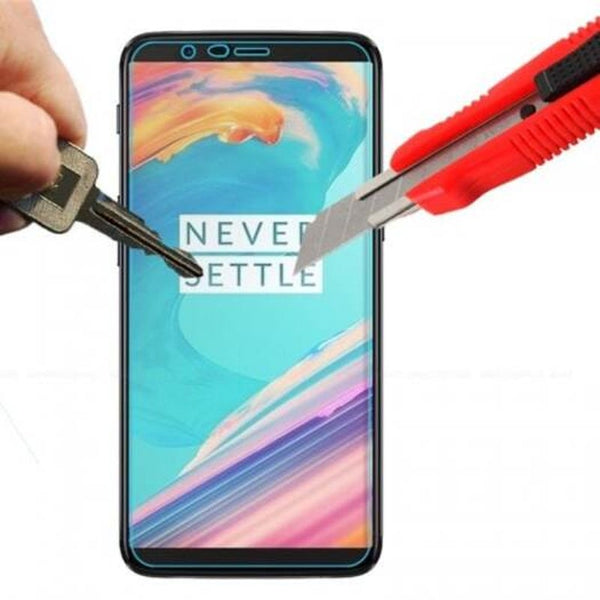 2.5D Full Screen Protective Film Empered Glass For Oneplus 5T Transparent