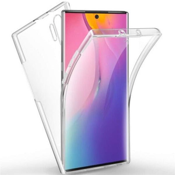 2 In 1 360 Degree Protection Phone Case For Samsung Galaxy Note 10 Plus Transparent Cases Covers & Skins